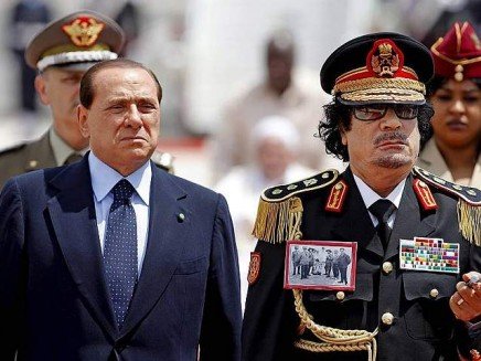 berlusconi-gheddafi