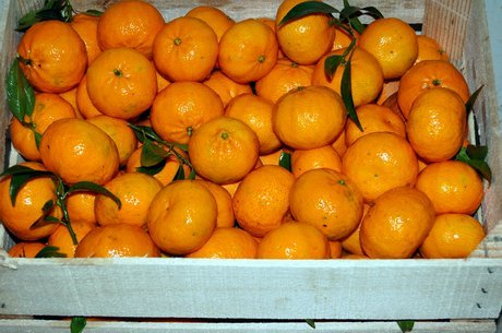cassetta di mandarini tardivi di Ciaculli