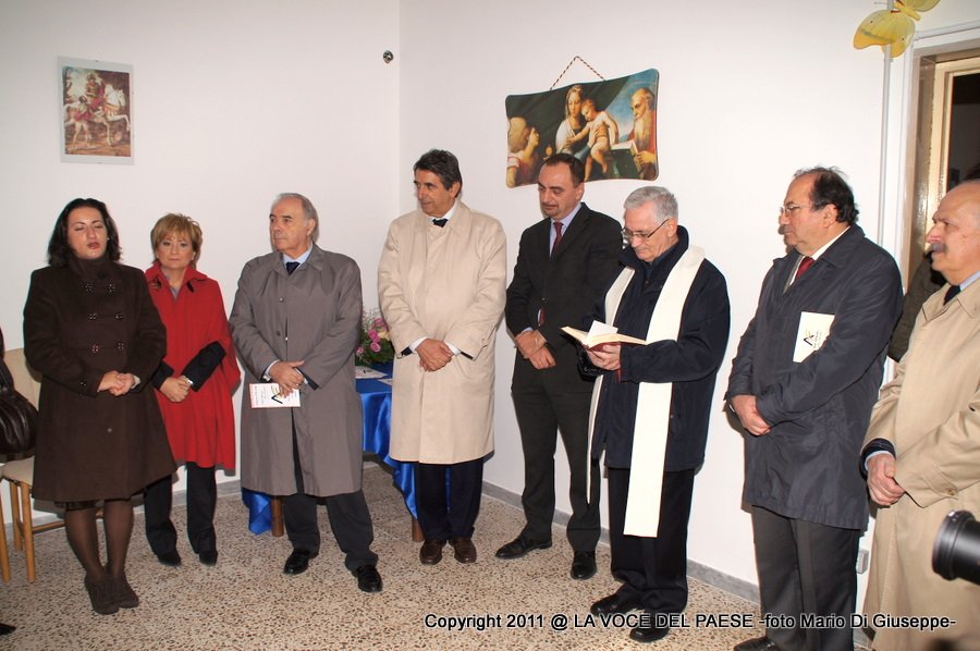 inaugurazione dormitorio