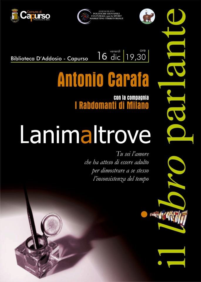 locandina libro parlante