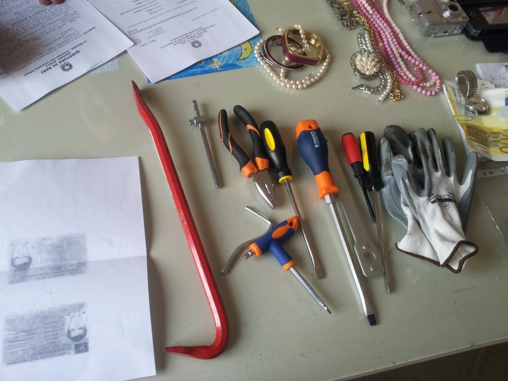 furti attrezzi da lavoro