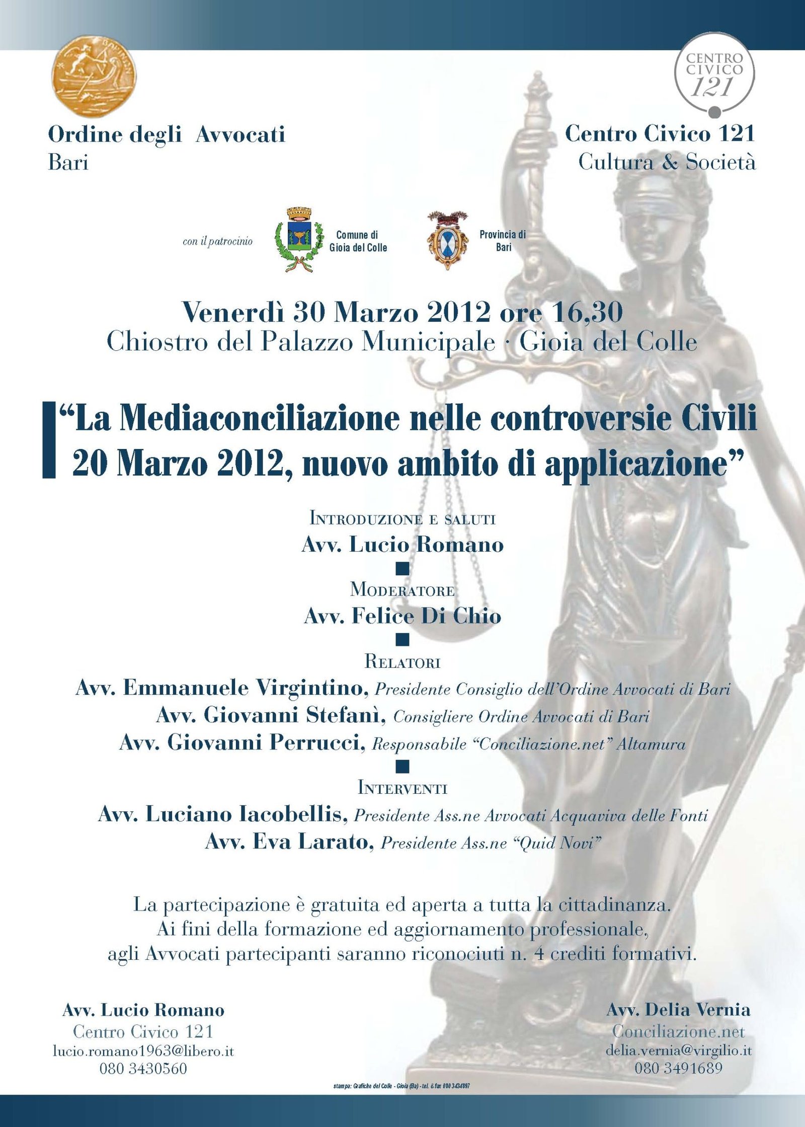 mediaconciliazione manifesto