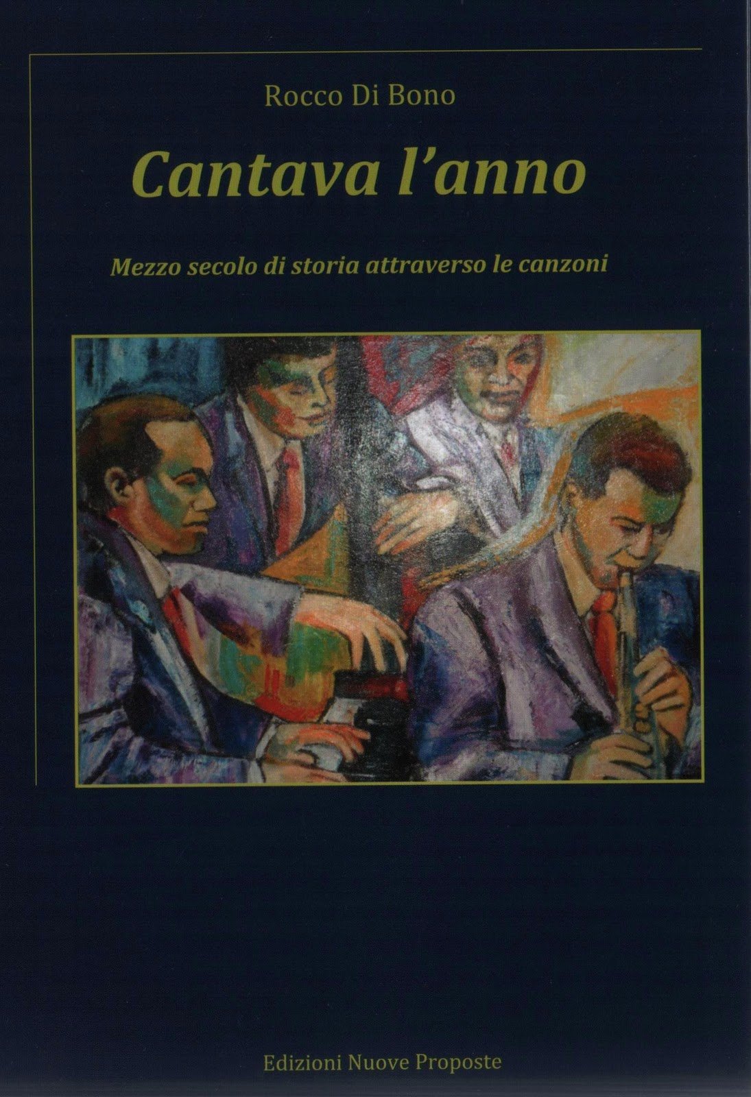 Cantava lanno copertina libro