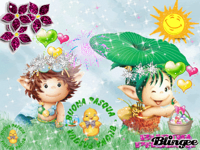 buona pasqua animata
