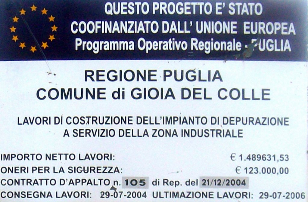 cartello depuratori