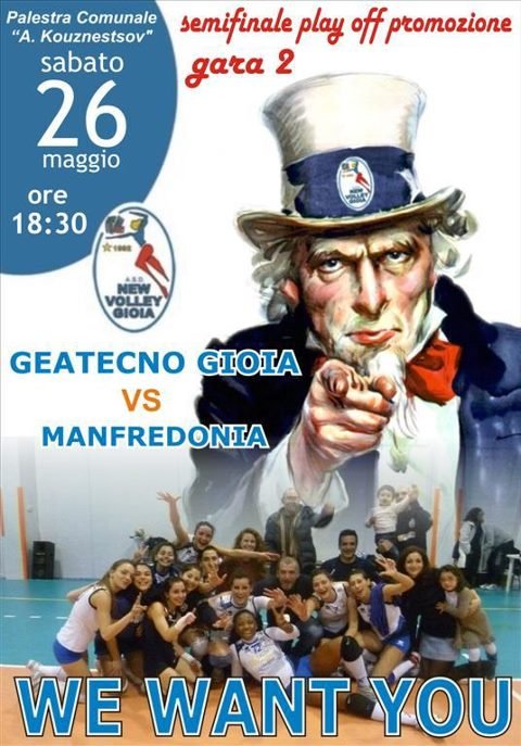 new volley in semifinale manifesto