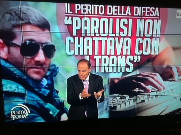 porta a porta melania rea
