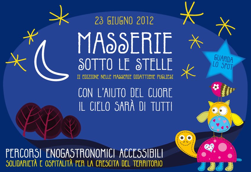 masserie sotto le stelle