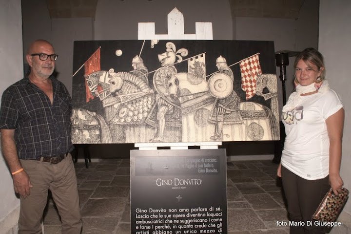gino donvito espone lavori