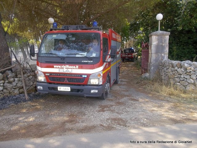 incendio ss100 mezzi