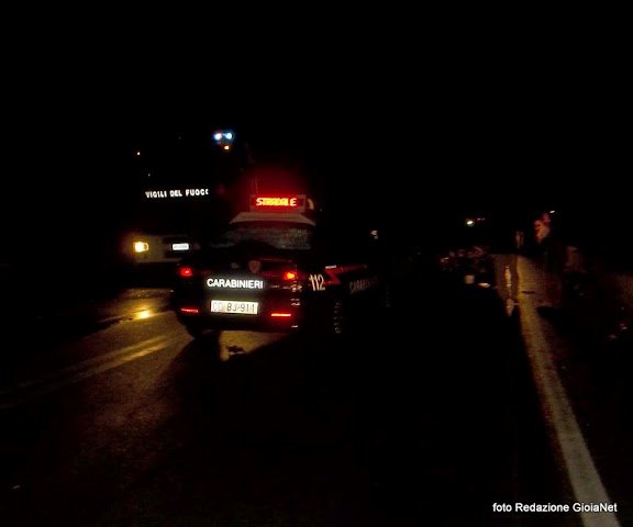 incidente via putignano vvf