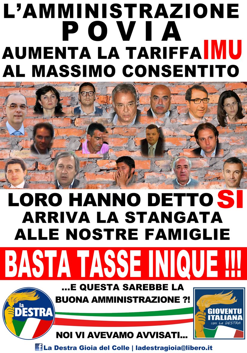 IMU-manifesto la destra