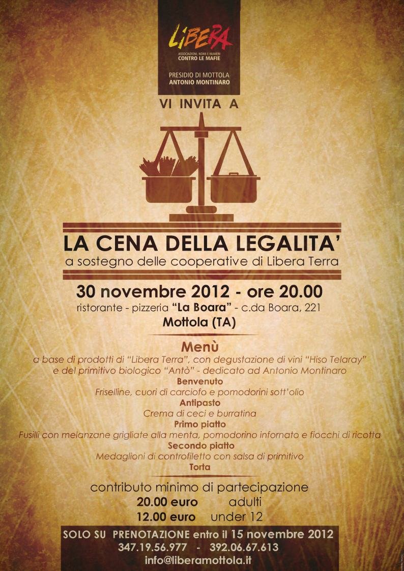 Locandina Cena della legalit 2012 Page1