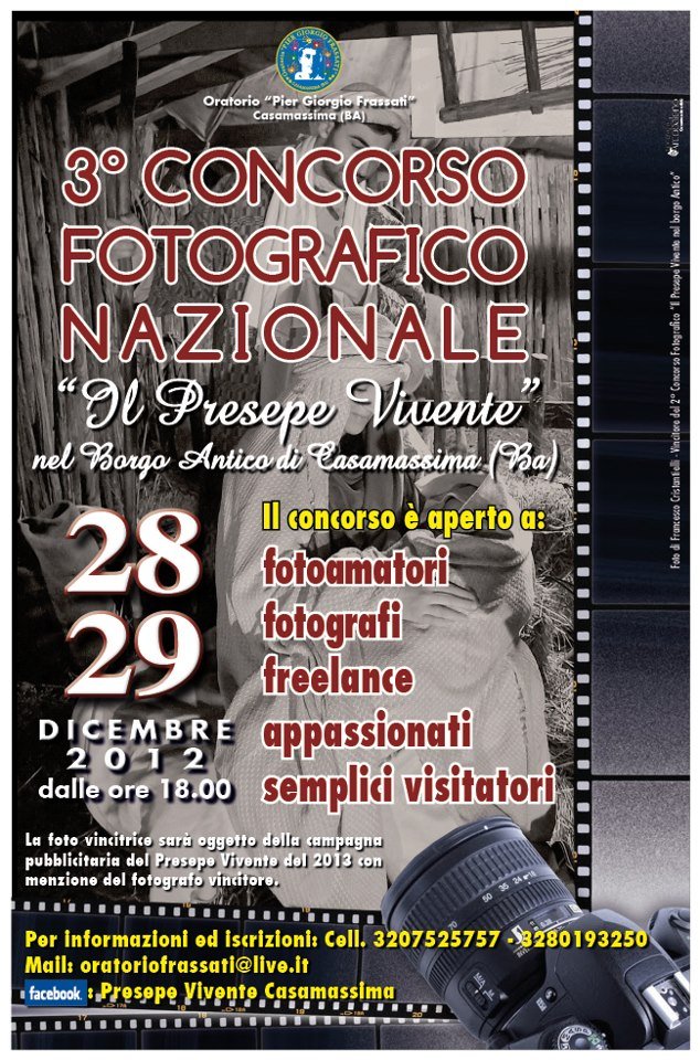 concorso fotografico locandina