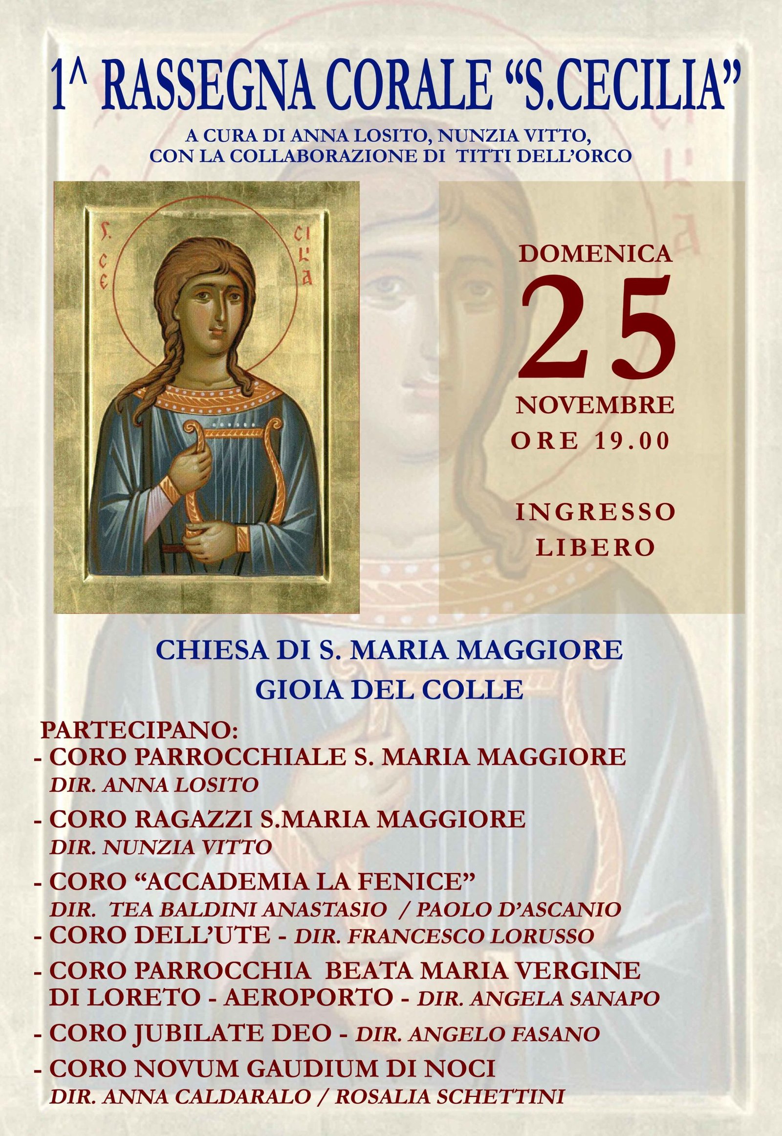santa cecilia bozza
