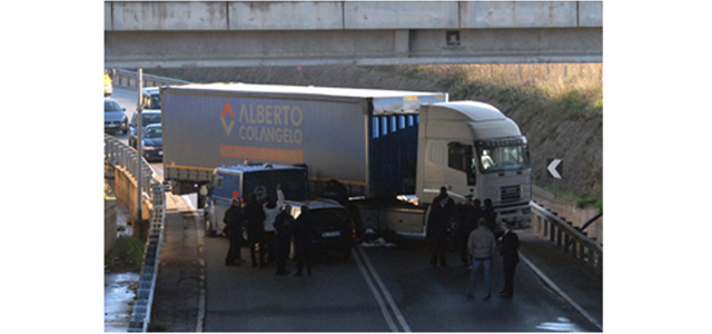 rapina a portavalori A14