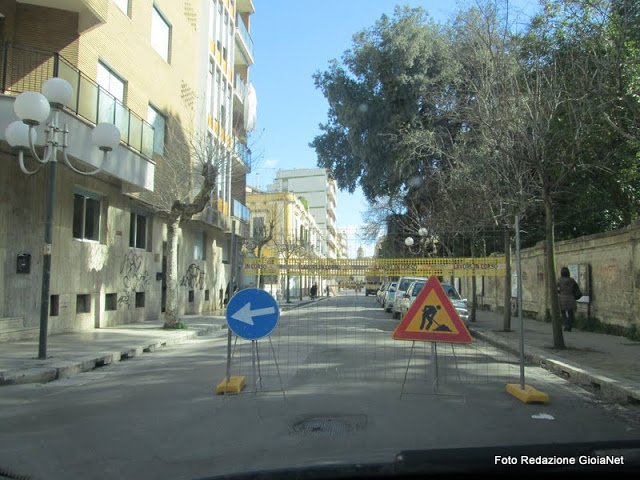 via roma bloccata