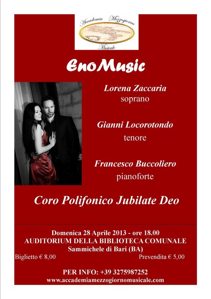 EnoMusic Locandina