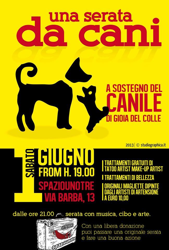vita da cani manifesto