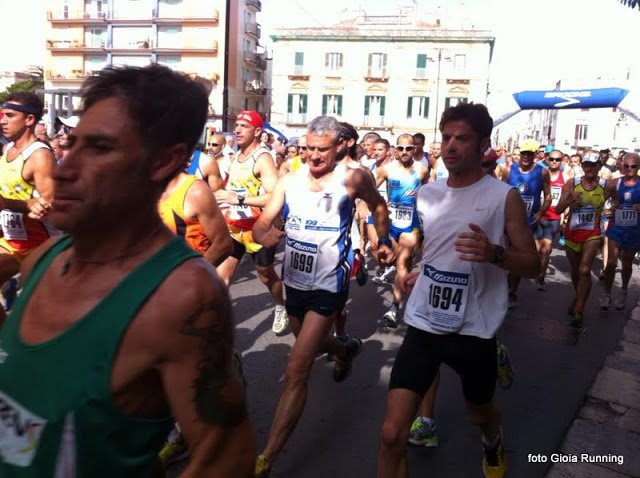 gioia running partenza atleti